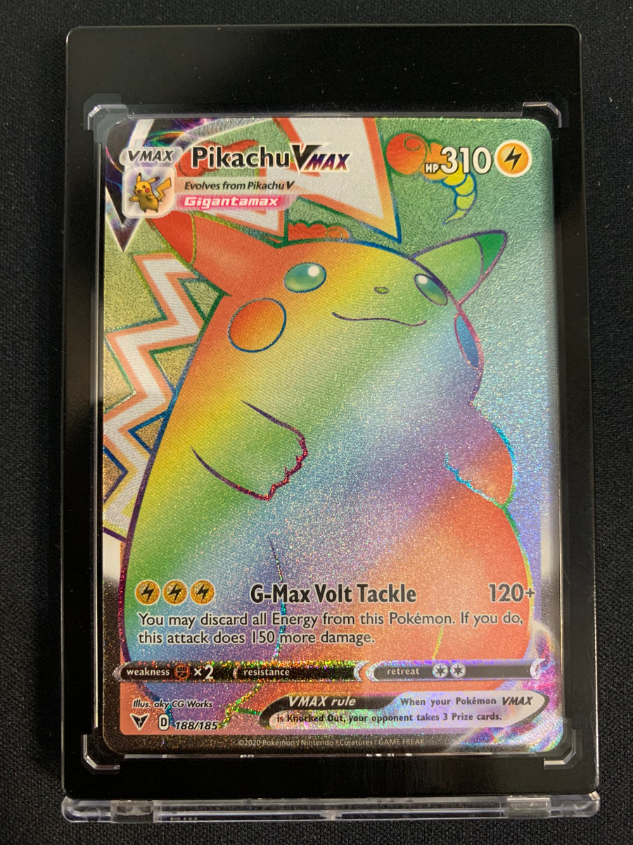 Pokemon Vivid Voltage Pikachu V Max Secret outlet Rare 188/185