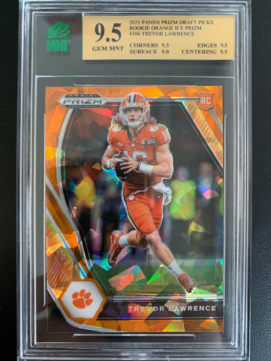 Shops Trevor Lawrence Orange Ice Prizm RC GEM MINT