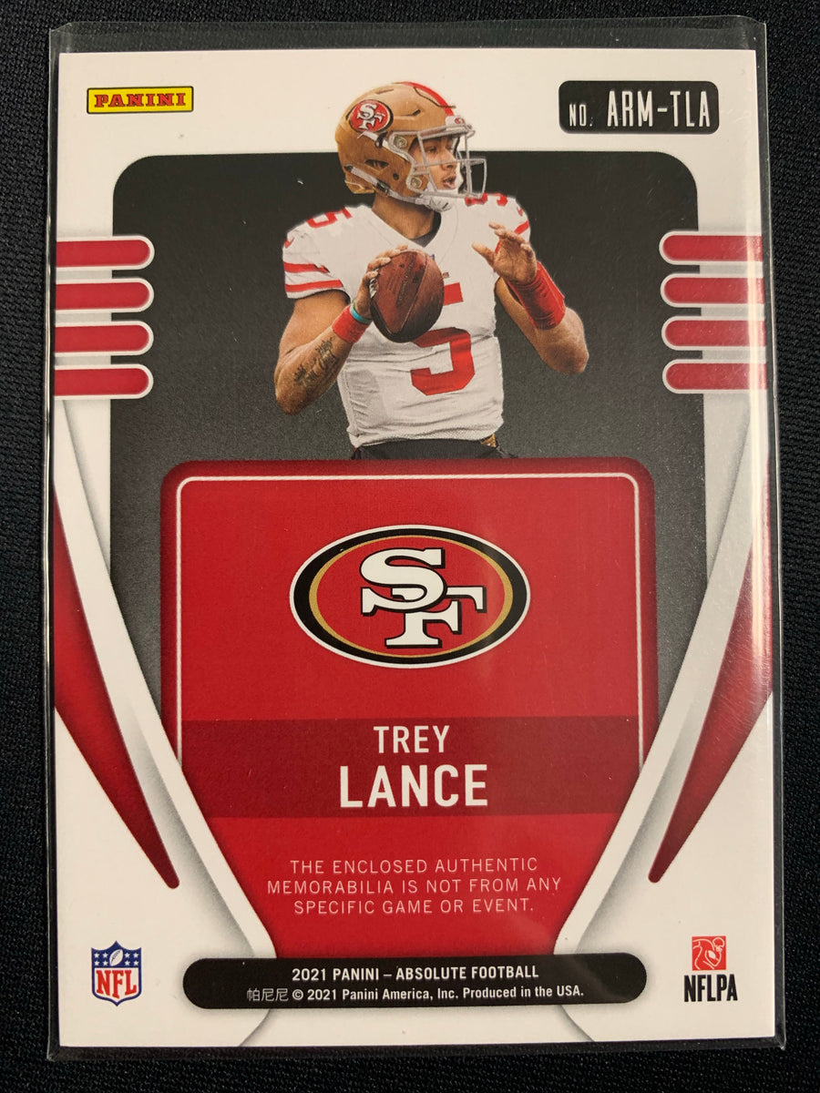 2021 PANINI ABSOLUTE FOOTBALL #ARM-TLA SAN FRANCISCO 49ERS - TREY LANC –  Mint Sports Cards & Collectibles