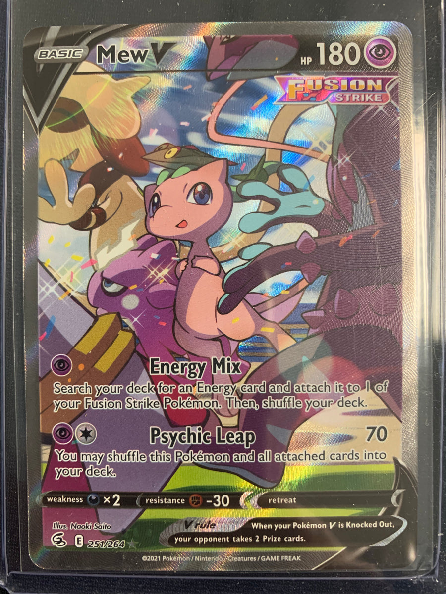 Mew Fusion Strike Alt Art 251/264 retailer MINT