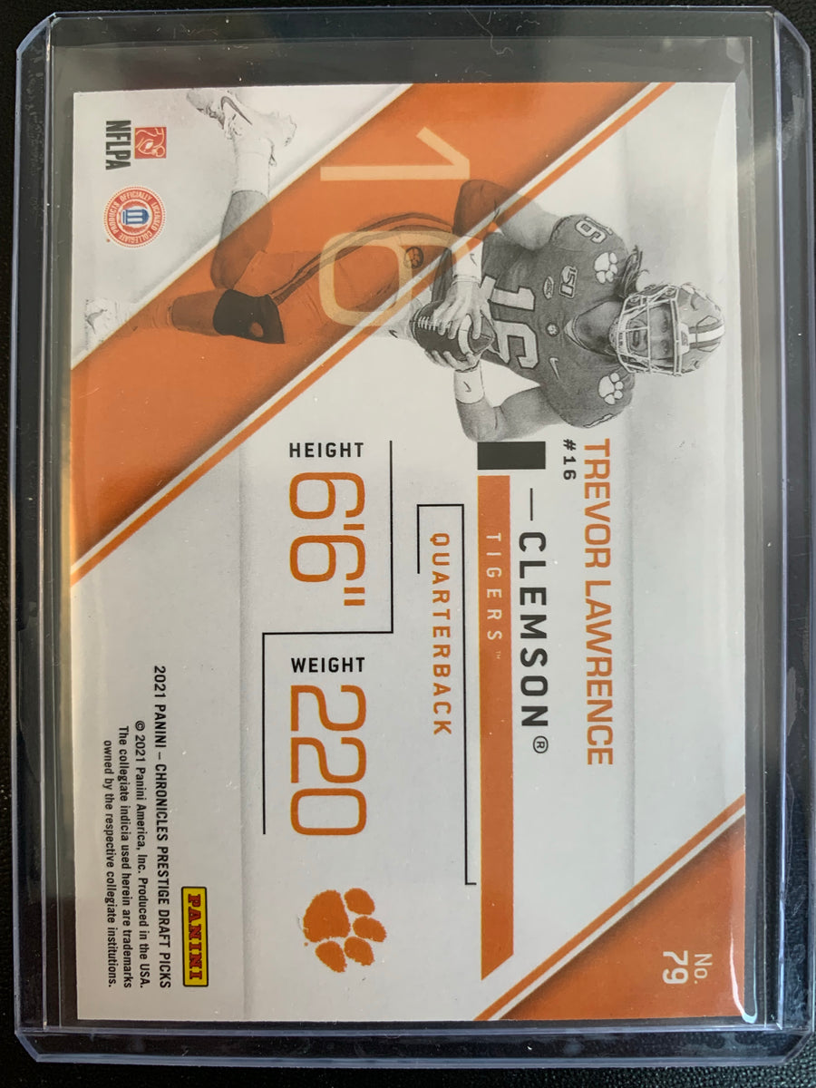 2021 Panini Chronicles Draft Picks #79 Trevor Lawrence Prestige