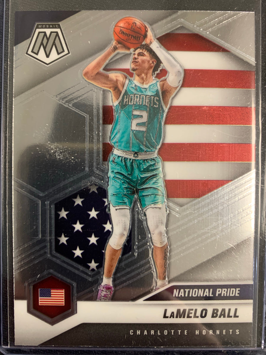 2020-2021 PANINI MOSAIC NBA BASKETBALL #257 CHARLOTTE HORNETS LAMELO –  Mint Sports Cards  Collectibles