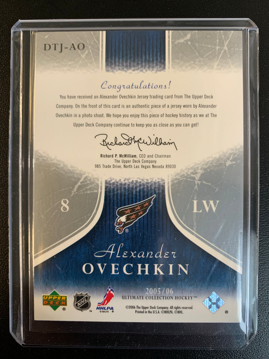 Lot Detail - 2005-06 UD Ultimate Collection #DJOC Ovechkin/Crosby