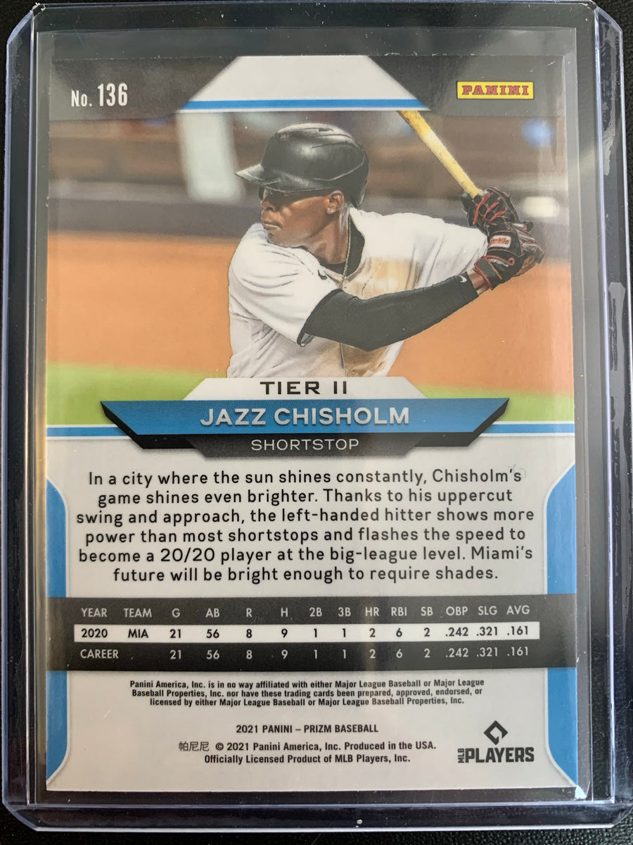  2021 Topps Fire #40 Jazz Chisholm Jr. NM-MT RC Rookie Miami  Marlins Baseball MLB : Collectibles & Fine Art