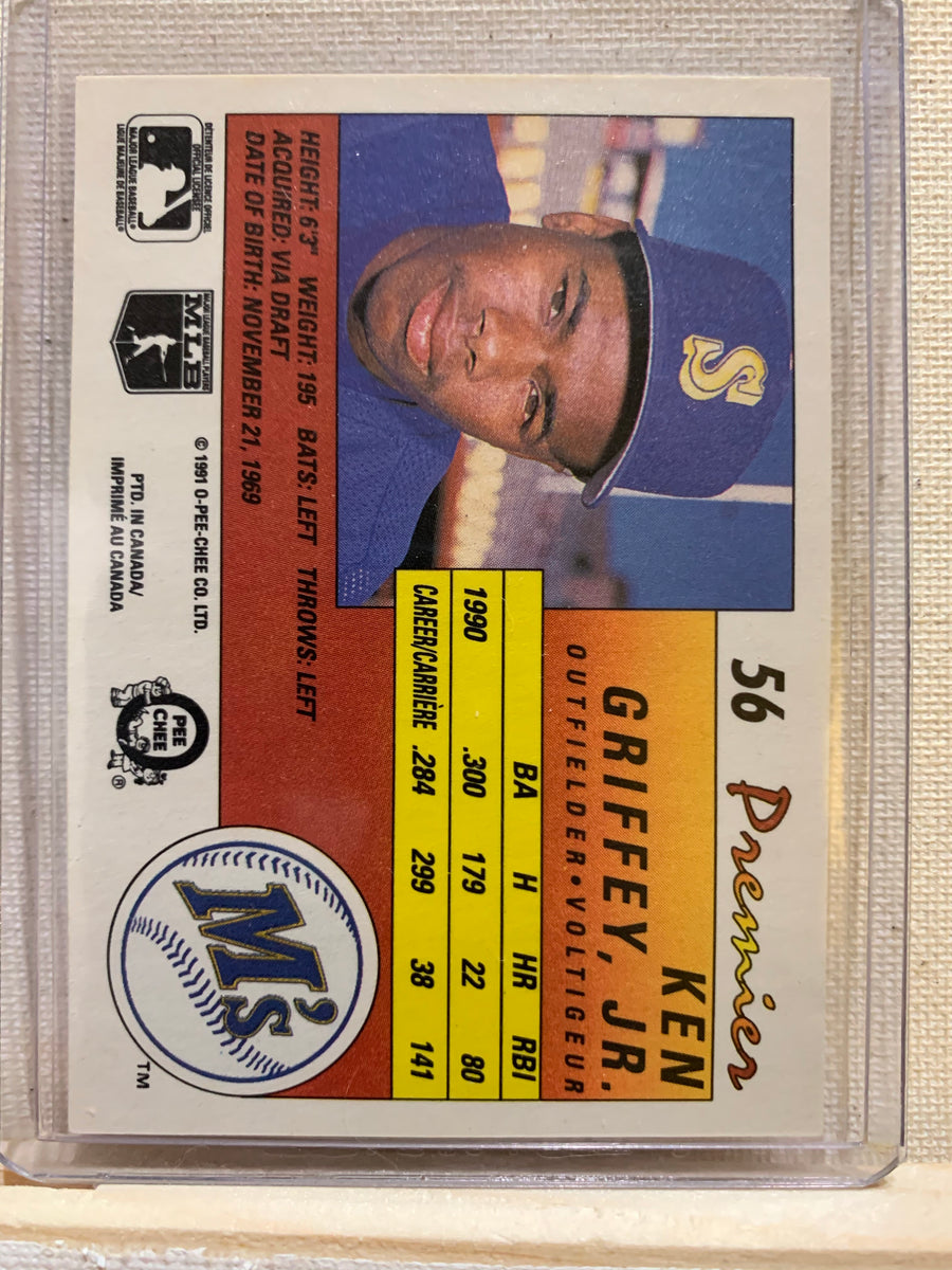 1991 O-Pee-Chee Premier #56 Ken Griffey Jr. - NM-MT