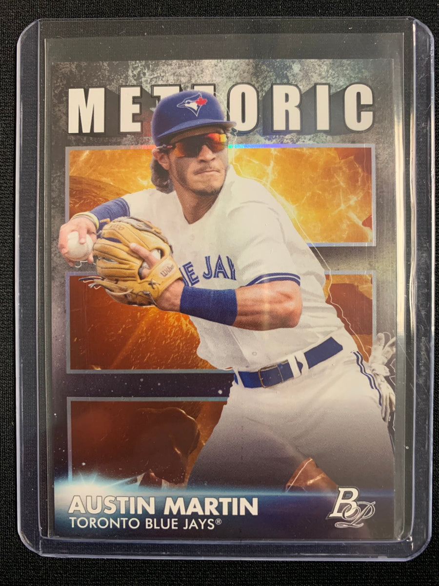 2021 Bowman Chrome Austin Martin 40-Man Futures Prospect #FMF-4 Blue Jays