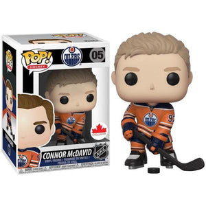 FUNKO POP NHL  - 05 - CONNOR MCDAVID FUNKO POP HOME JERSEY