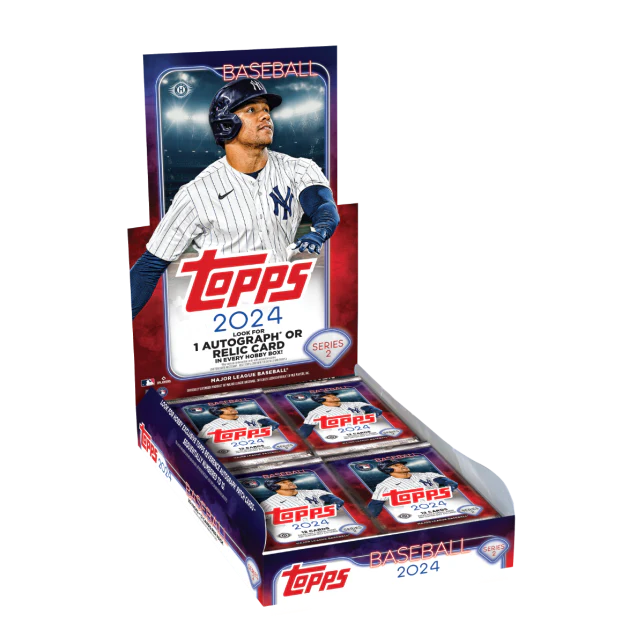 2024 TOPPS SERIES 2 BASEBALL HOBBY BOX SEALED CASE OF 12 - PRE ORDER