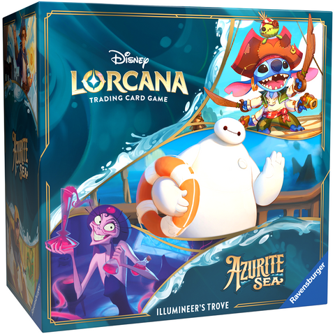 RAVENSBURGER DISNEY LORCANA - AZURITE SEA ILLUMINEERS TROVE BOX - CHRISTMAS SALE!