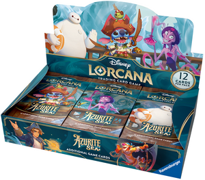 RAVENSBURGER DISNEY LORCANA - AZURITE SEA BOOSTER BOX - CHRISTMAS SALE!