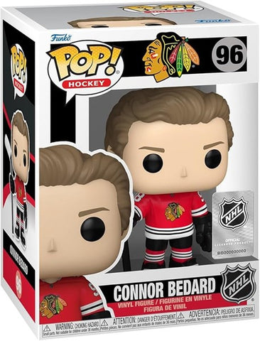 FUNKO POP NHL  - 96 - CONNOR BEDARD FUNKO POP HOME JERSEY