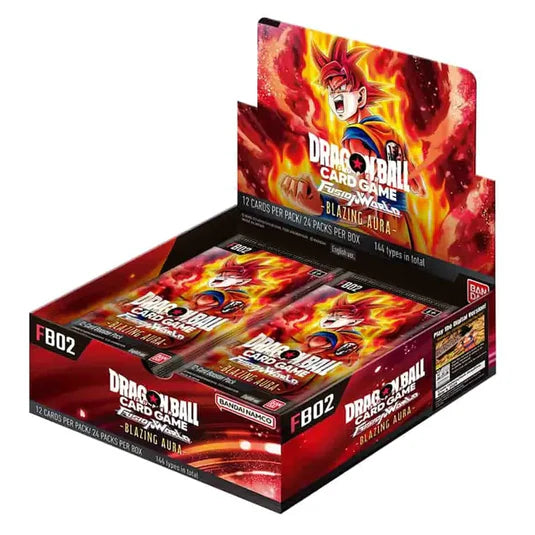 BANDAI NAMCO DRAGON BALL SUPER - FUSION WORLD BLAZING AURA BOOSTER BOXES - BLOWOUT SALE!