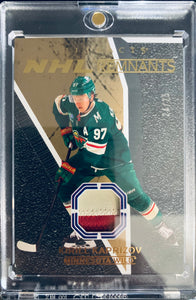 2024-25 UPPER DECK ARTIFACTS HOCKEY #NR-15 MINNESOTA WILD - KIRILL KAPRIZOV NHL REMNANTS GAME USED JERSEY #D 24/25