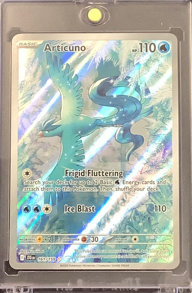 2025 POKEMON S&V JOURNEY TOGETHER - ARTICUNO SPECIAL ILLUSTRATION RARE #161/159 - MINT!