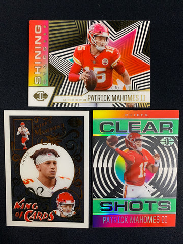 Clyde Edwards-Helaire / Patrick Mahomes II 2021 Panini Gold