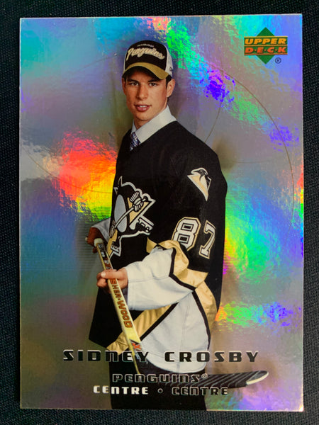 2005 UPPER DECK MCDONALDS HOCKEY #51 PITTSBURGH PENGUINS - SIDNEY CROSBY MCDONALD'S ROOKIE