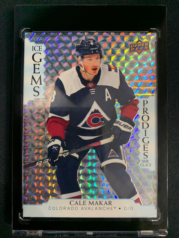 2023-24 TIM HORTONS COLLECTION #IG-4 - CALE MAKAR ICE GEMS SSP INSERT