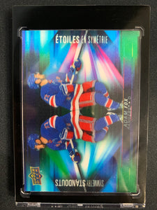 2023-24 TIM HORTONS COLLECTION #3D-13 - ADAM FOX SYMMETRY STANDOUTS SP INSERT