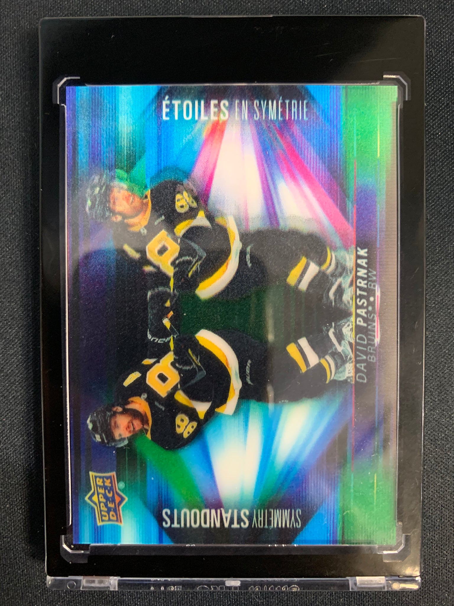 Copy of 2023-24 TIM HORTONS COLLECTION #3D-7 - DAVID PASTRNAK SYMMETRY STANDOUTS SP INSERT