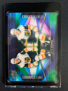 2023-24 TIM HORTONS COLLECTION #3D-10 - JACK EICHEL SYMMETRY STANDOUTS SP INSERT