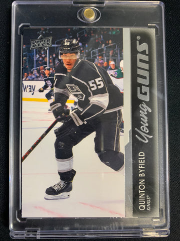 2021-22 UPPER DECK S2 HOCKEY #488 LOS ANGELES KINGS - QUINTON BYFIELD YOUNG GUNS ROOKIE CARD