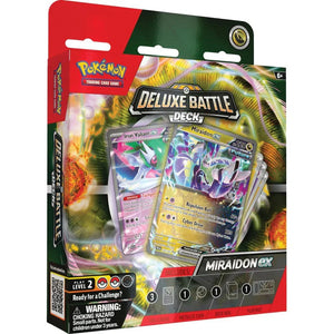 POKEMON MIRAIDON EX DELUXE BATTLE DECK - CHRISTMAS SALE!