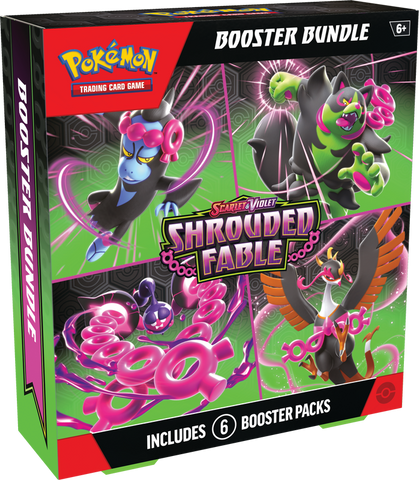 POKEMON SCARLET & VIOLET 06.5 SHROUDED FABLE BOOSTER BUNDLE BOX - ON SALE!