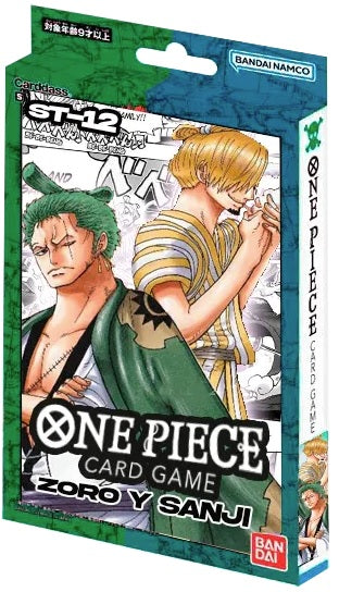 BANDAI ONE PIECE TCG - ZORO & SANJI STARTER DECK ENGLISH VERSION - CLEARANCE SALE!