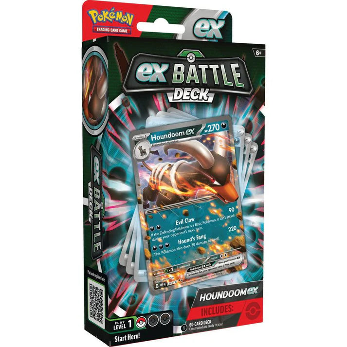 POKEMON HOUNDOOM EX BATTLE DECK - CHRISTMAS SALE!