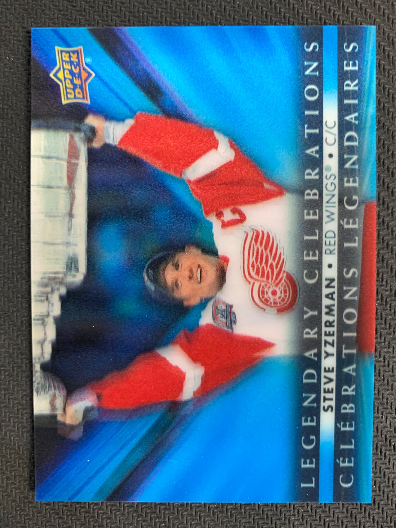 2023 TIM HORTONS LEGENDS COLLECTION #LC-5 DETROIT RED WINGS - STEVE YZERMAN LEGENDARY CELEBRATIONS SP INSERT