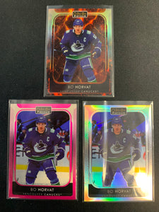 2021-22 UPPER DECK O-PEE-CHEE PLATINUM HOCKEY VANCOUVER CANUCKS - BO HORVAT LOT OF 3