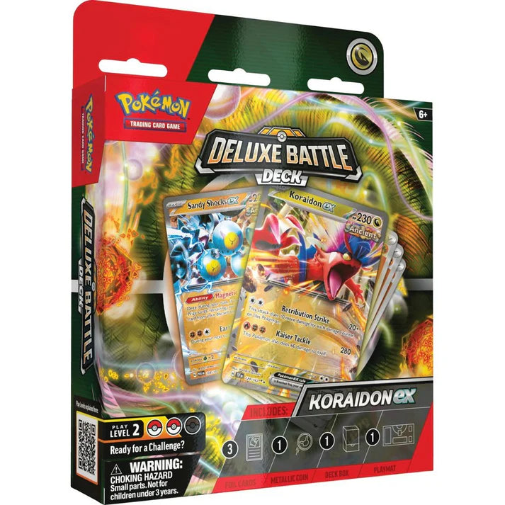 POKEMON KORAIDON EX DELUXE BATTLE DECK - CHRISTMAS SALE!