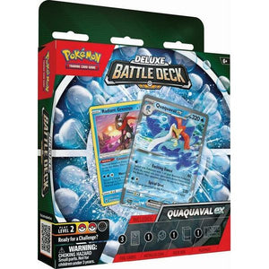 POKEMON QUAQUAVAL EX DELUXE BATTLE DECK - CHRISTMAS SALE!