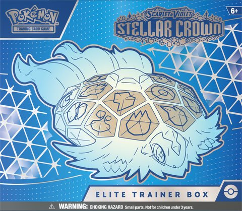 POKEMON SCARLET & VIOLET STELLAR CROWN ELITE TRAINER BOX