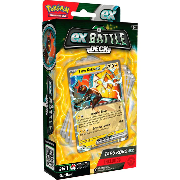 POKEMON TAPU KOKO EX BATTLE DECK - CHRISTMAS SALE!