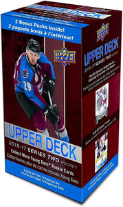 2016-17 UPPER DECK HOCKEY SERIES 2 BLASTER BOXES