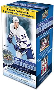 2017-18 UPPER DECK HOCKEY SERIES 1 BLASTER  SINGLE PACKS