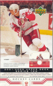 2001-02 UPPER DECK HOCKEY SERIES 2 HOBBY BOXES