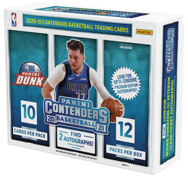 2020-2021 PANINI NBA CONTENDERS HOBBY BOXES