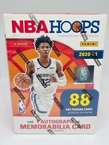 2020-2021 PANINI NBA BASKETBALL HOOPS RED/BLUE PARALLELS BLASTER SINGLE PACKS