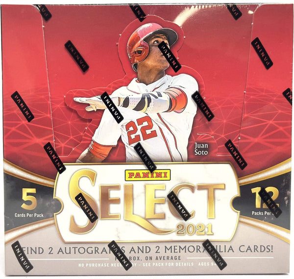 2021 PANINI SELECT BASEBALL HOBBY BOX SINGLE PACKS