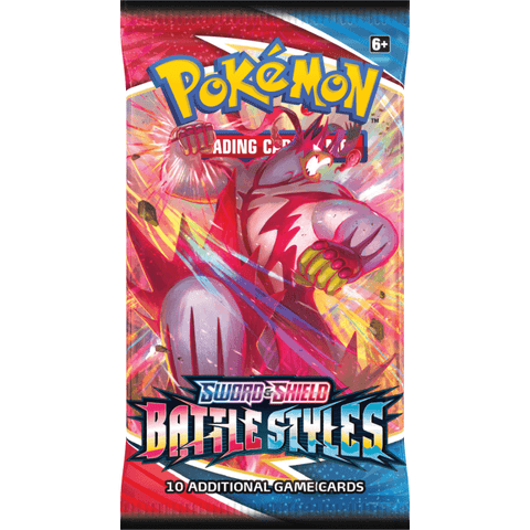 POKEMON SWORD & SHIELD 5 BATTLE STYLES BOOSTER PACKS