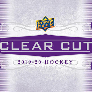 2019-20 UPPER DECK HOCKEY CLEAR CUT HOBBY BOXES