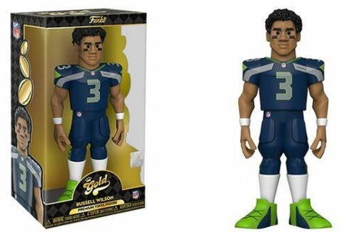 FUNKO GOLD NFL 12" RUSSELL WILSON PREMIUM VINYL FIGURE - BRAND NEW!