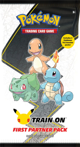 POKEMON 25TH ANNIVERSARY FIRST PARTNER PACK - KANTO