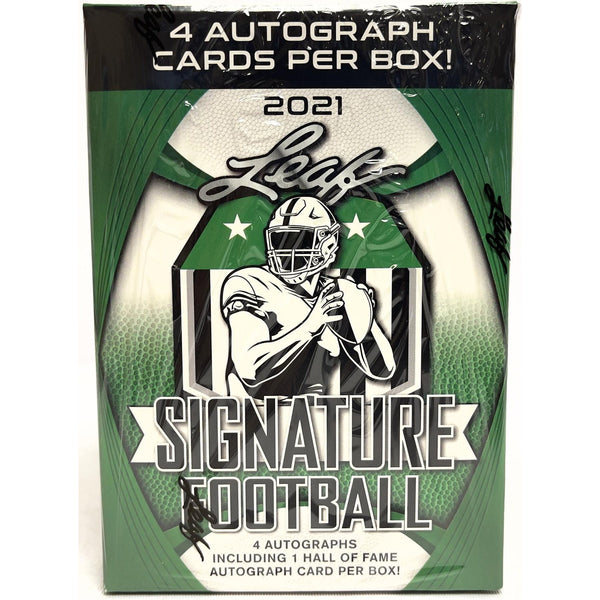 2021 LEAF SIGNATURE SERIES FOOTBALL BLASTER BOXES - BRAND NEW!