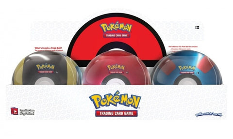 2021 POKEMON 2021 Q4 BEST OF POKEBALL TIN - NEW!