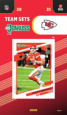 2021 PANINI DONRUSS NFL FOOTBALL TEAM SETS - KANSAS CITY CHIEFS