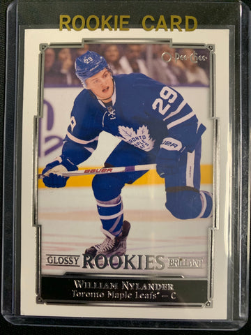 2016-17 UPPER DECK SERIES 2 HOCKEY #R-4 TORONTO MAPLE LEAFS - WILLIAM NYLANDER OPC GLOSSY ROOKIE CARD