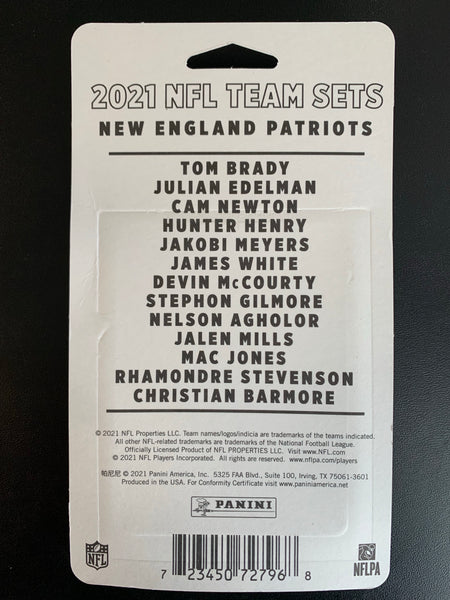 2021 PANINI DONRUSS NFL FOOTBALL TEAM SETS - NEW ENGLAND PATRIOTS